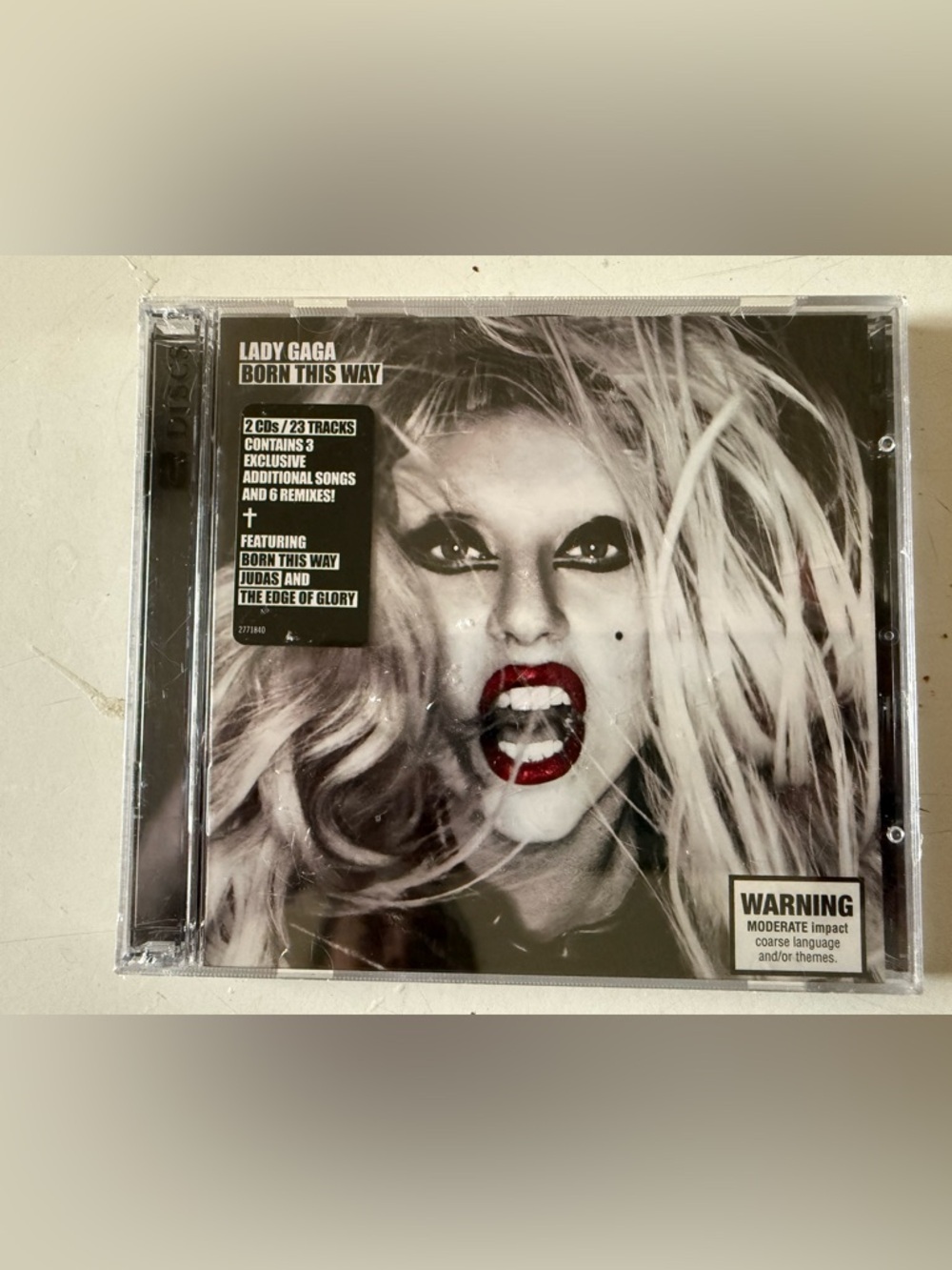 Lady Gaga Born This Way 2  Cd 23 Tracks  Made In Eu  Rare  Original New Sealed